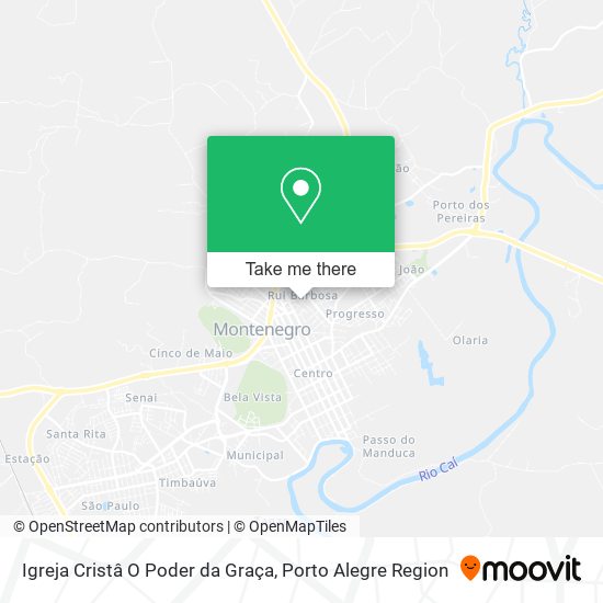 Igreja Cristâ O Poder da Graça map