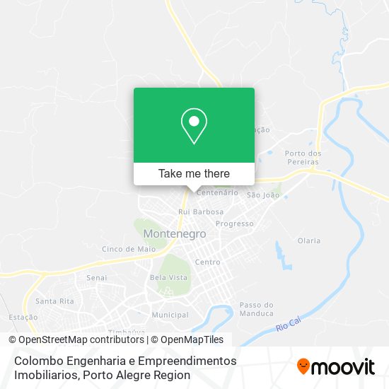 Mapa Colombo Engenharia e Empreendimentos Imobiliarios