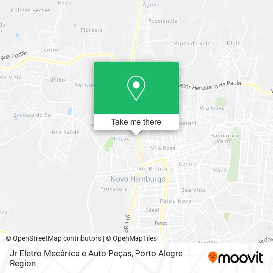 Mapa Jr Eletro Mecânica e Auto Peças