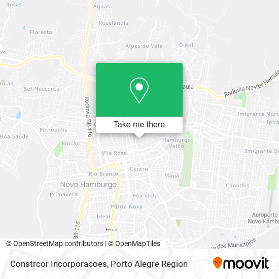 Constrcor Incorporacoes map