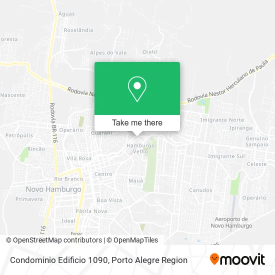 Condominio Edificio 1090 map