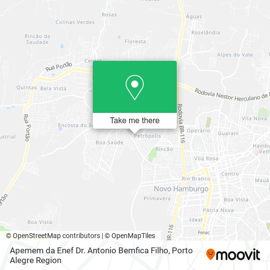 Apemem da Enef Dr. Antonio Bemfica Filho map