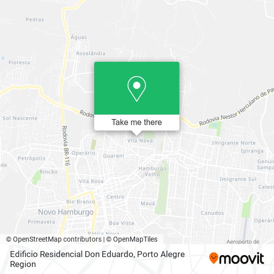 Edificio Residencial Don Eduardo map