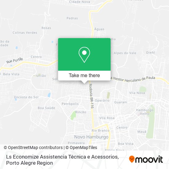 Ls Economize Assistencia Técnica e Acessorios map