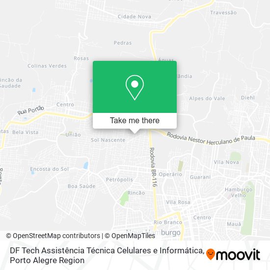 DF Tech Assistência Técnica Celulares e Informática map