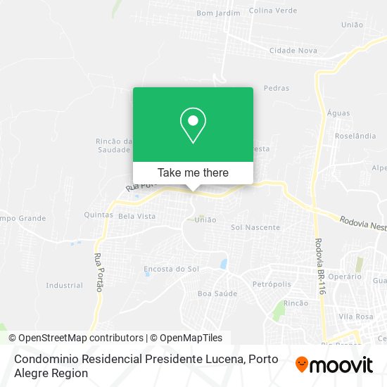 Condominio Residencial Presidente Lucena map