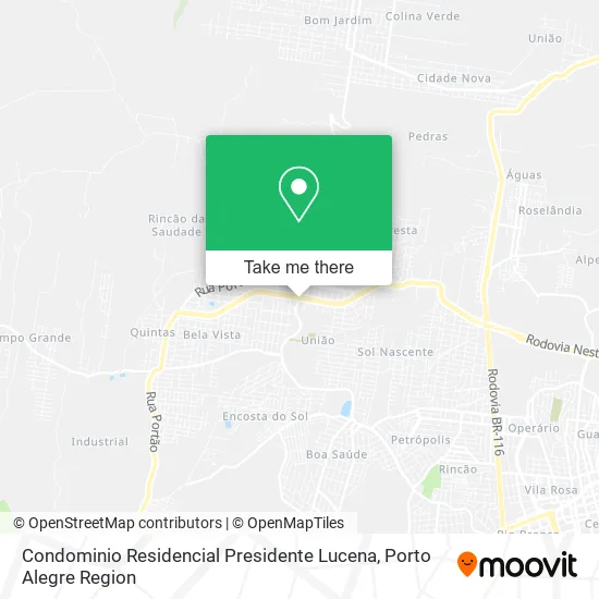Condominio Residencial Presidente Lucena map