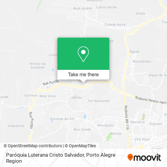 Paróquia Luterana Cristo Salvador map