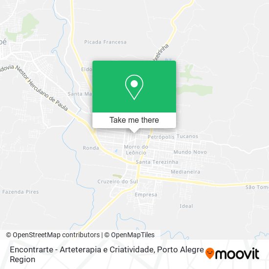 Encontrarte - Arteterapia e Criatividade map