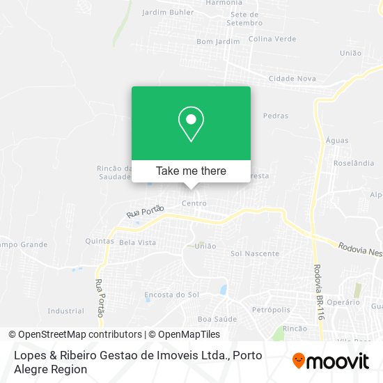 Mapa Lopes & Ribeiro Gestao de Imoveis Ltda.