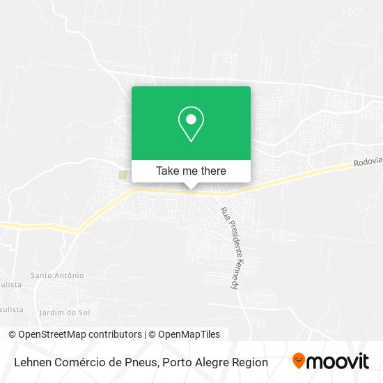 Lehnen Comércio de Pneus map