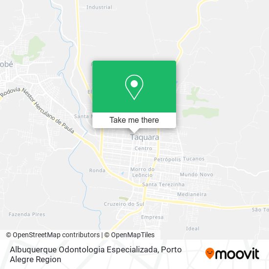 Mapa Albuquerque Odontologia Especializada