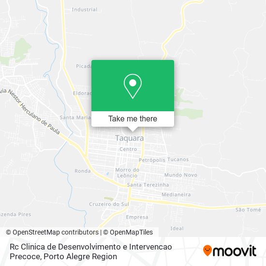 Rc Clinica de Desenvolvimento e Intervencao Precoce map