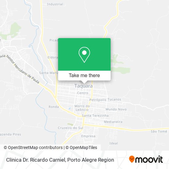 Clínica Dr. Ricardo Carniel map