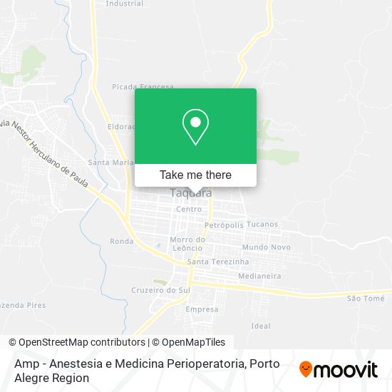 Amp - Anestesia e Medicina Perioperatoria map