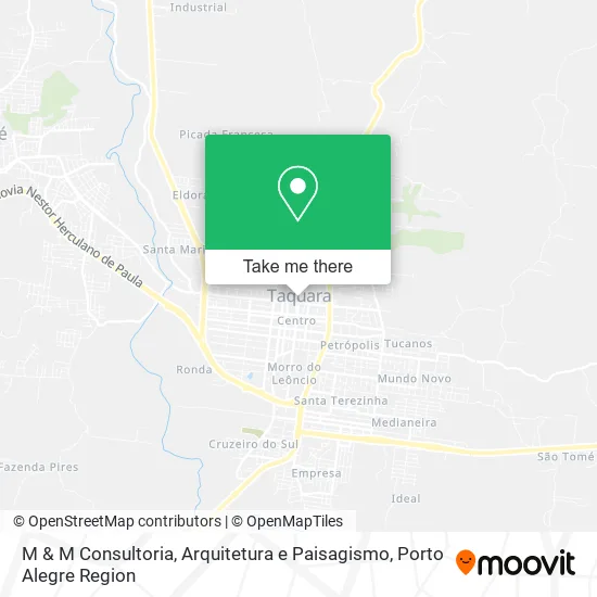 M & M Consultoria, Arquitetura e Paisagismo map