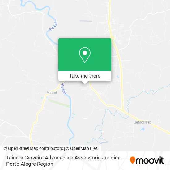 Tainara Cerveira Advocacia e Assessoria Jurídica map