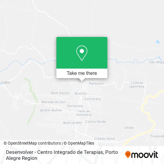 Mapa Desenvolver - Centro Integrado de Terapias