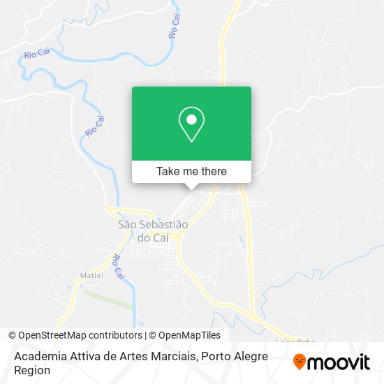 Academia Attiva de Artes Marciais map