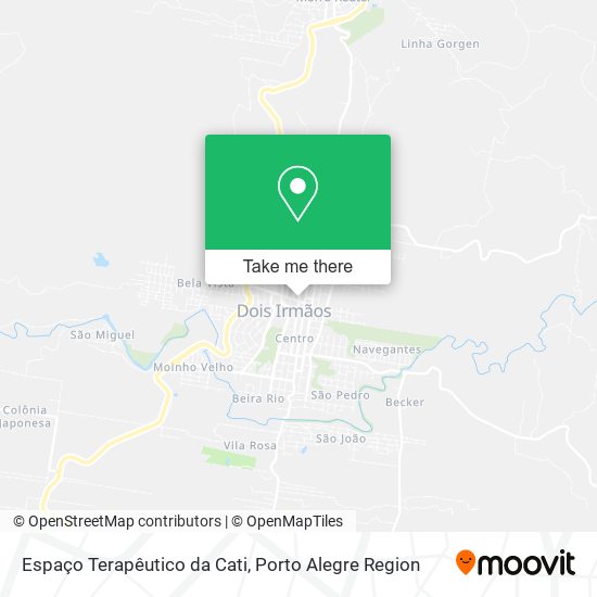 Espaço Terapêutico da Cati map