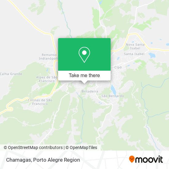 Mapa Chamagas