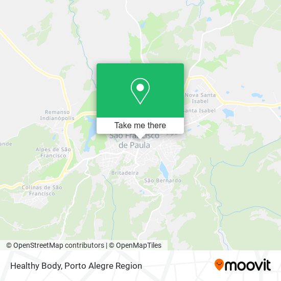 Mapa Healthy Body