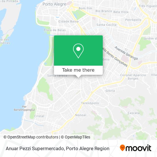 Mapa Anuar Pezzi Supermercado