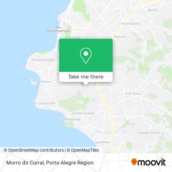 Mapa Morro do Curral