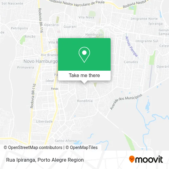 Rua Ipiranga map