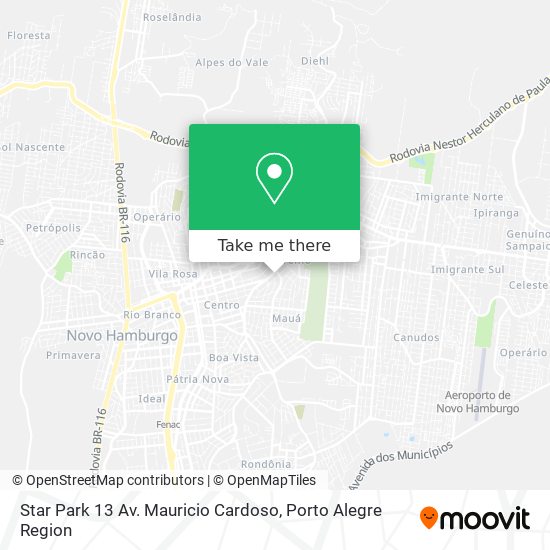 Star Park 13 Av. Mauricio Cardoso map