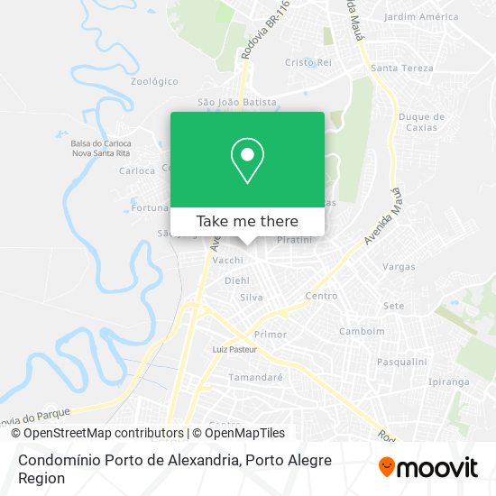 Condomínio Porto de Alexandria map