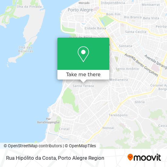 Rua Hipólito da Costa map