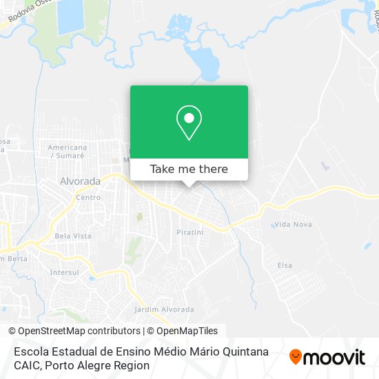Escola Estadual de Ensino Médio Mário Quintana CAIC map