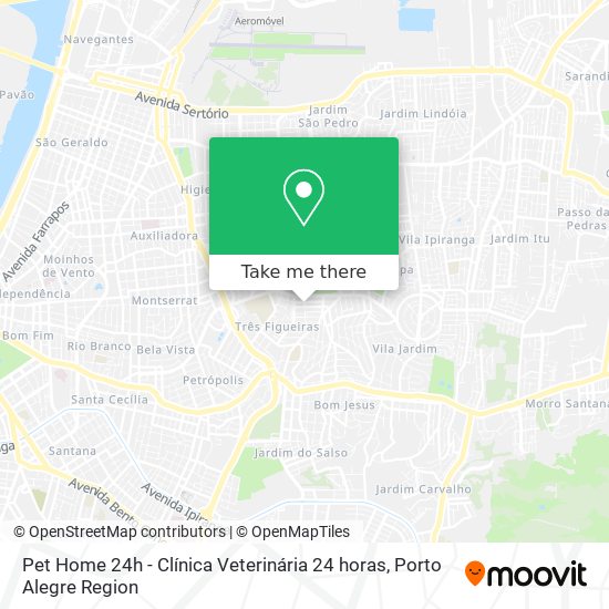 Pet Home 24h - Clínica Veterinária 24 horas map