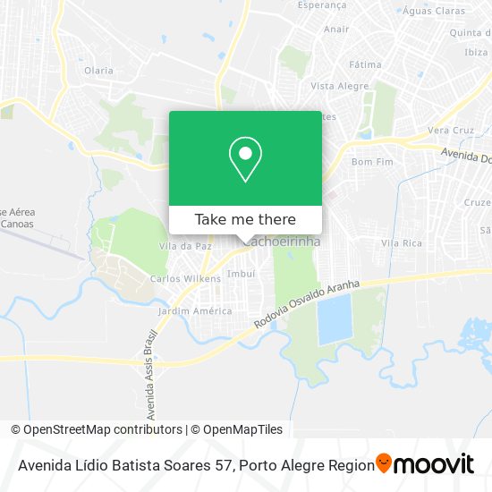Mapa Avenida Lídio Batista Soares 57