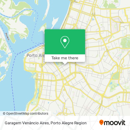 Garagem Venâncio Aires map