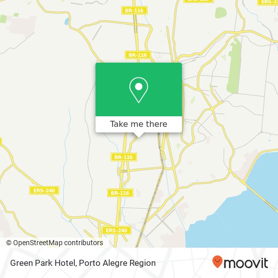 Mapa Green Park Hotel