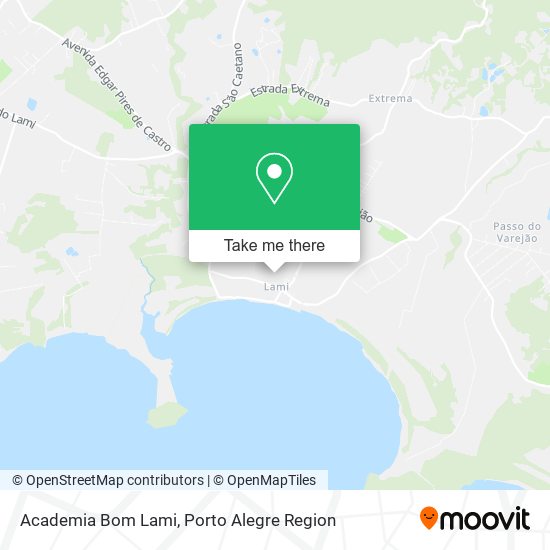Academia Bom Lami map