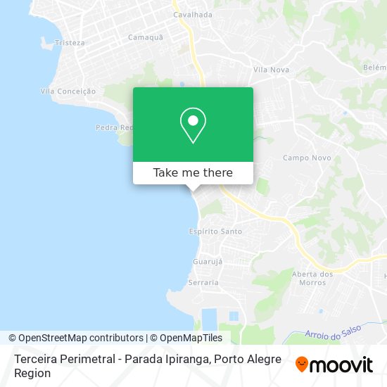 Terceira Perimetral - Parada Ipiranga map