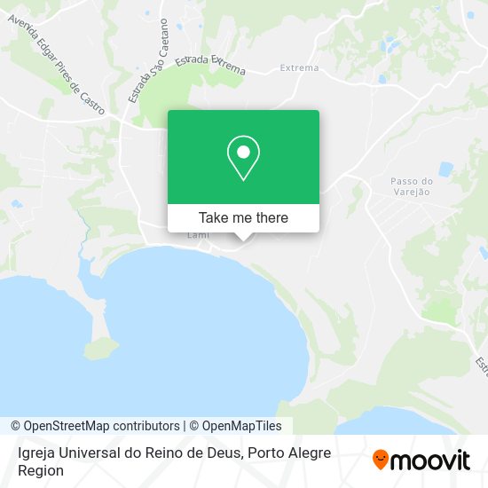 Igreja Universal do Reino de Deus map