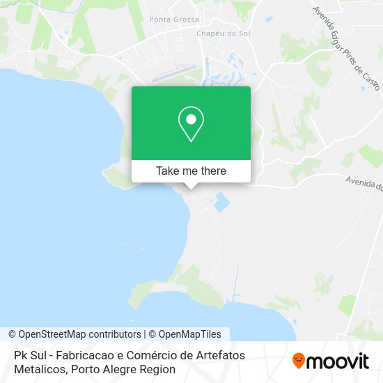 Pk Sul - Fabricacao e Comércio de Artefatos Metalicos map
