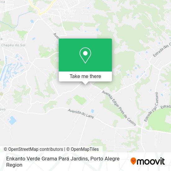 Enkanto Verde Grama Pará Jardins map