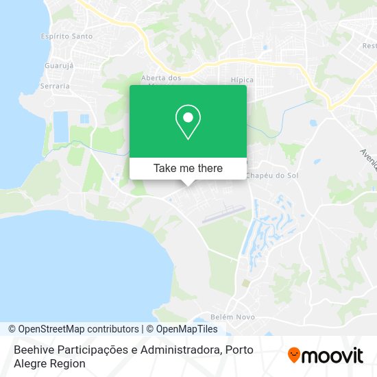 Beehive Participações e Administradora map