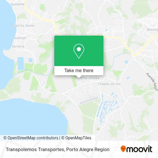 Transpolemos Transportes map