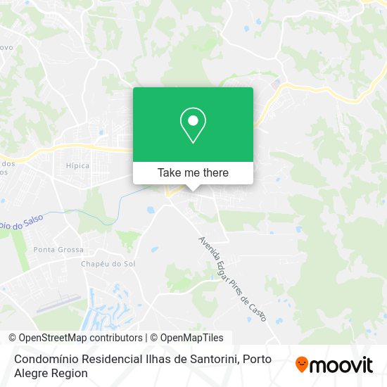 Condomínio Residencial Ilhas de Santorini map