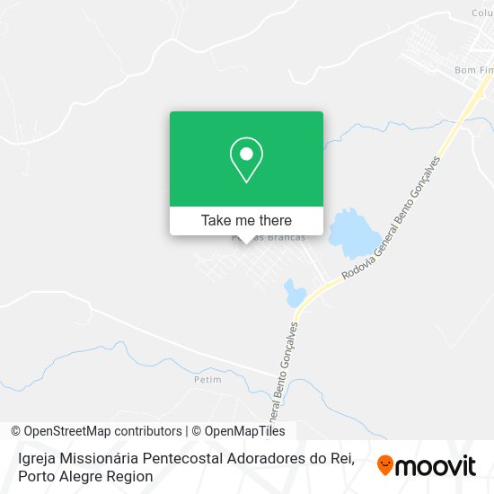 Igreja Missionária Pentecostal Adoradores do Rei map