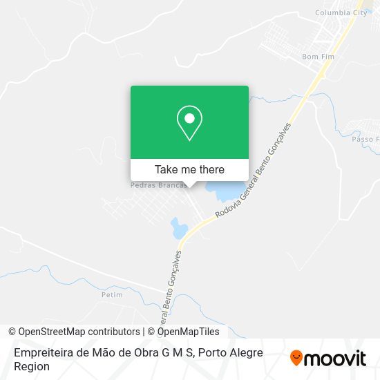 Empreiteira de Mão de Obra G M S map