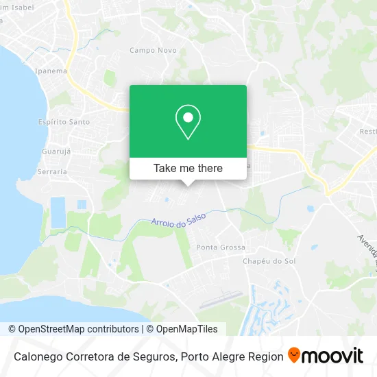 Calonego Corretora de Seguros map