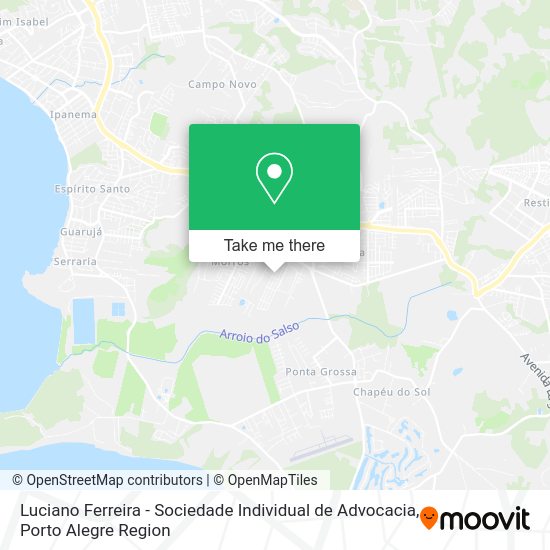 Luciano Ferreira - Sociedade Individual de Advocacia map