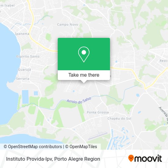 Instituto Provida-Ipv map
